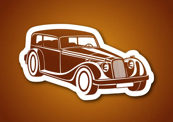 Nostalgic auto — Stock Vector