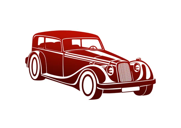 Nostalgic auto — Stock Vector