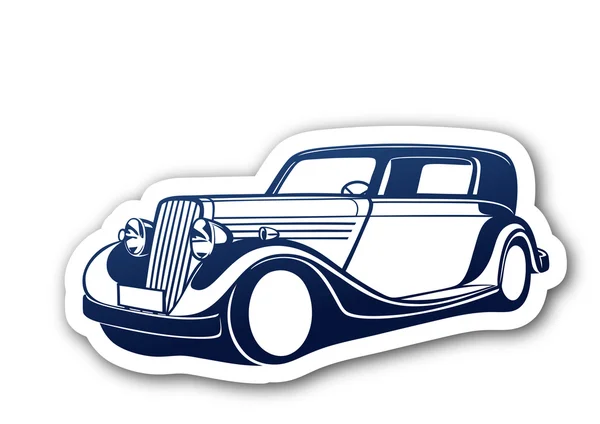 Nostalgic auto — Stock Vector