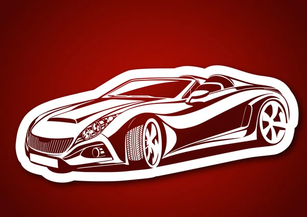 Plantilla creativa del logotipo del automóvil — Vector de stock