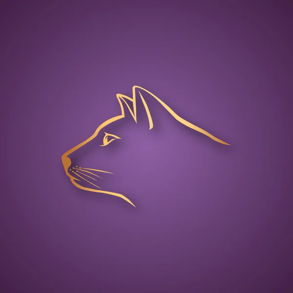 Kat logo — Stockvector