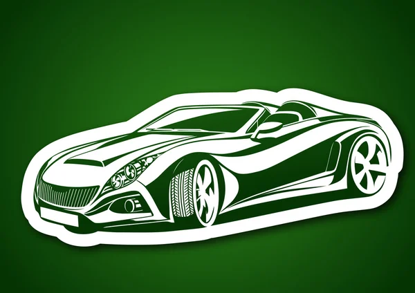 Kreatywny szablon logo samochodu Ilustracja Stockowa
