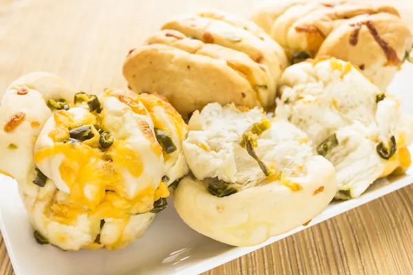 Jalapeno Cheese Bread — Stock Photo, Image