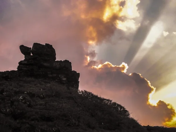 Salida del sol en la silla de Pelé — Foto de Stock