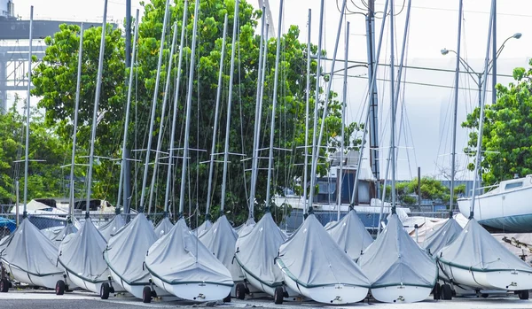 Parked Sailboats — Stock Photo, Image