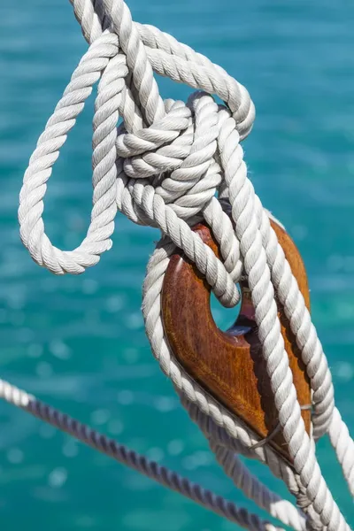 Sailboat Deadeye 2 — Stock Photo, Image