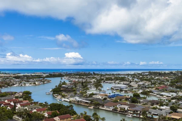 Hawaii Kai e Maunalua Bay — Foto Stock