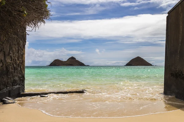 Porten till na mokulua — Stockfoto