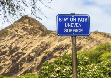 patikadan ayrılmayın