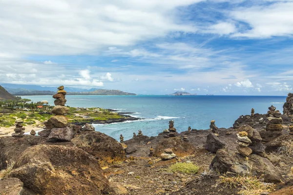 Makapuu cairn trädgård — Stockfoto