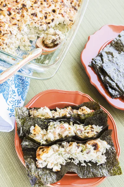 Tacos de sushi asados hawaianos —  Fotos de Stock