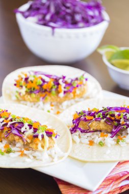 Ahi katsu suşi tacos