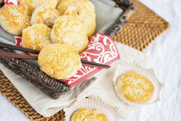 Chari Siu Pork Cookies — Stock Photo, Image