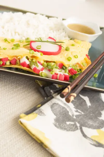 Kamaboko omlet — Stok fotoğraf