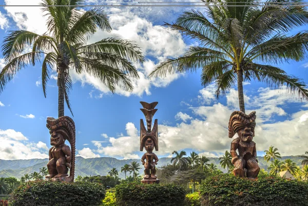 Polynesische tiki — Stockfoto