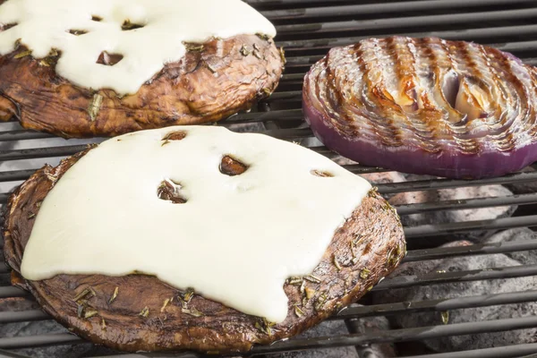 Grilled Mushrooms — Stock Photo, Image