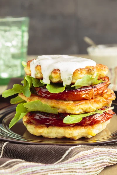 Corn Fritters — Stock Photo, Image