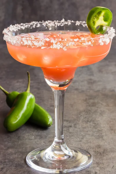 Guava Jalapeno Margarita — Stock Photo, Image