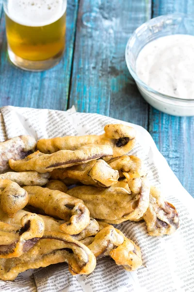 Portobello Fries — Stock Photo, Image