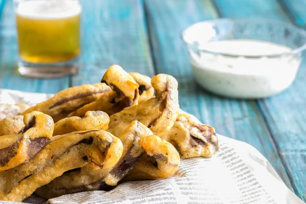 Portobello Fries — Stock Photo, Image