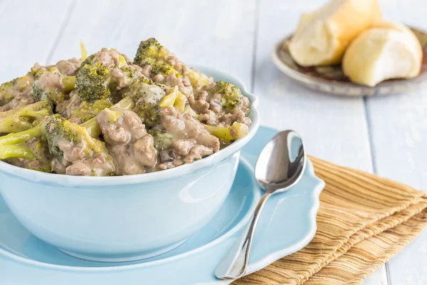 Hamburger Broccoli — Stockfoto