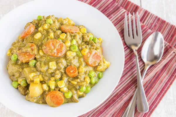 Hamburger Curry — Stock Photo, Image