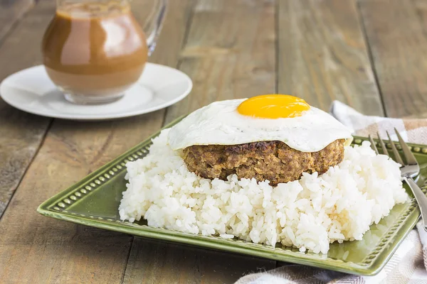 Teriyaki Loco Moco — Stock Photo, Image