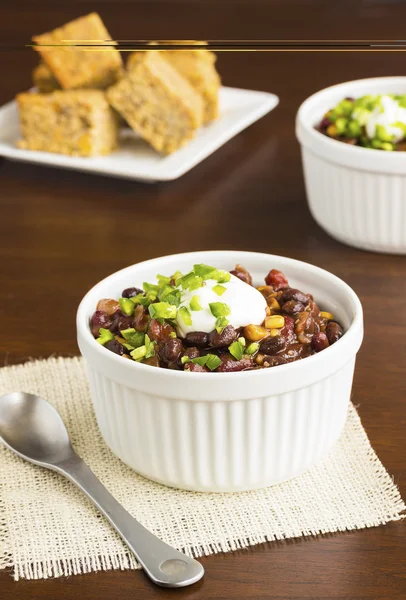 Veggie Chili — Fotografie, imagine de stoc