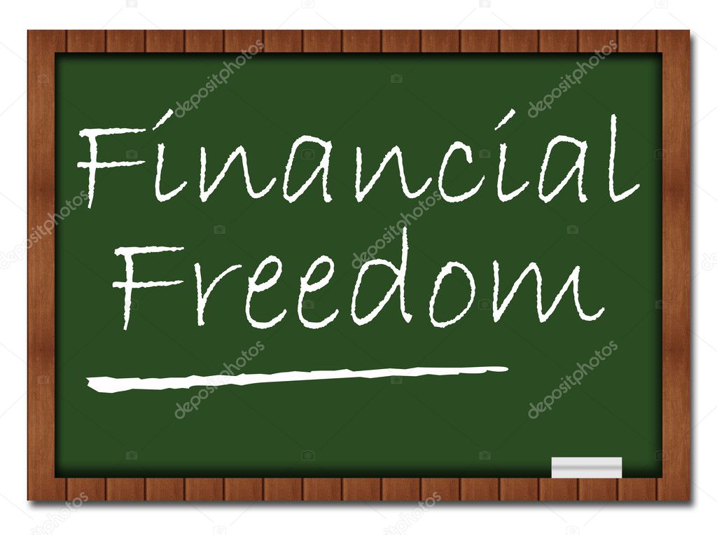 Financial Freedom - Classroom Board