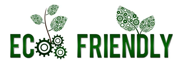 Eco Friendly Banner — Stockfoto