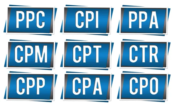 PPC Elements — Stock Photo, Image