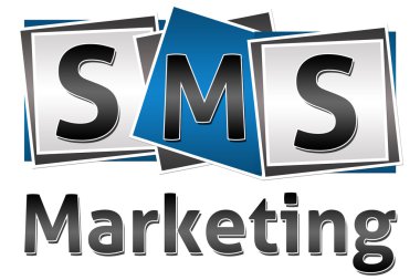 SMS pazarlama üç blok