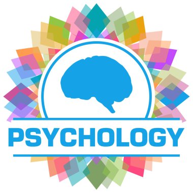 Renkli mavi arkaplan üzerine yazılmış psikoloji metni.