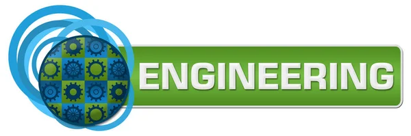 Engineering Concept Image Text Gear Symbols — Stock Photo, Image