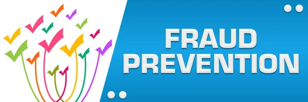 Fraud Prevention concept image with text and related symbols.