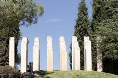 Kudüs yad vashem moshe safdie çocukların Anıtı