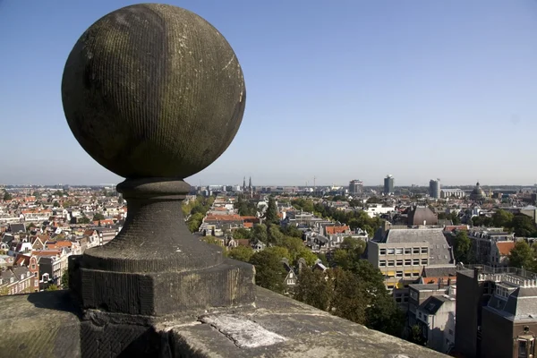 Views from the Westerkerk in Amsterdam — Stock Photo, Image
