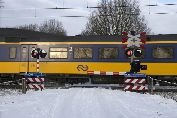 Railway transition — Stock Photo, Image