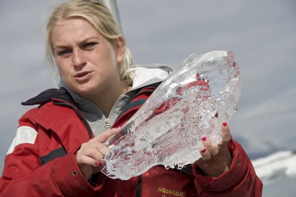 Icelandic tour leader — Stock Photo, Image