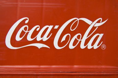 Coca cola soda sandıkta müze fuar alanı ve sirk, steenwijk, Hollanda