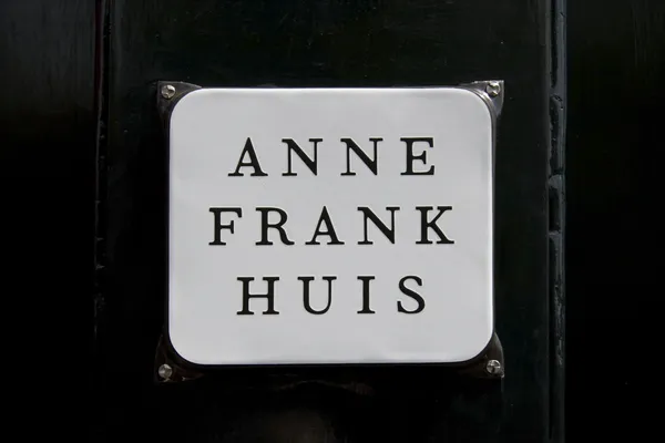 Anne Frank House, Amesterdão, Países Baixos — Fotografia de Stock