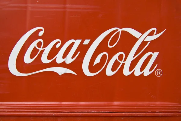 Coca cola soda sandıkta müze fuar alanı ve sirk, steenwijk, Hollanda