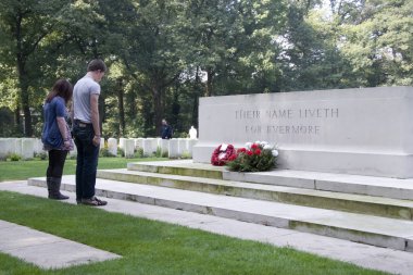 oosterbeek, Hollanda Hava mezarlıkta Anıtı adlı tören döşeme çelenk