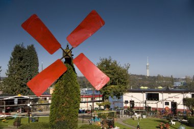 Arnhem, Hollanda tekne-evi rosandepolder Bahçe
