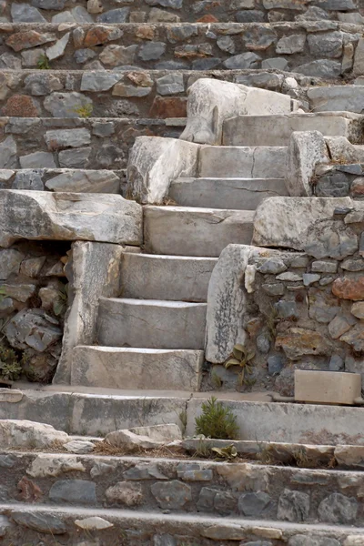 Trappor antik teater, Efesos, Turkiet — Stockfoto