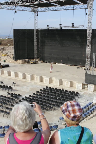 Teatr megiddo, Izrael — Zdjęcie stockowe