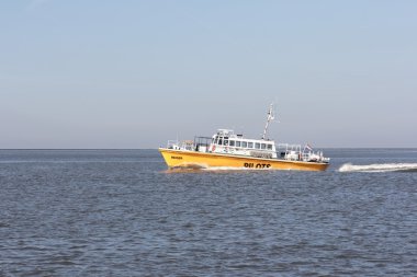 Tekne deniz wadden Denizi, Hollanda