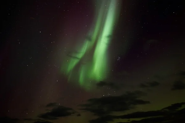 Luces del norte en iceland — Foto de Stock