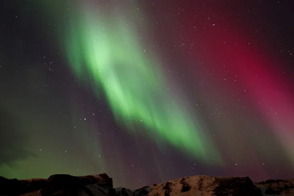 Aurora borealis Stockbild