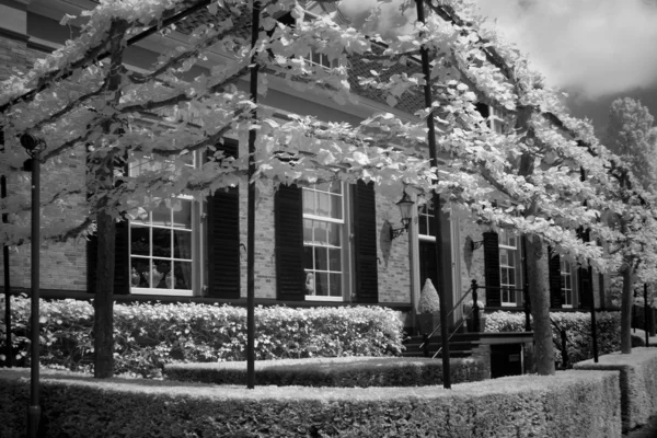 City Villa in infrared light, Netherlands — Stock Photo, Image